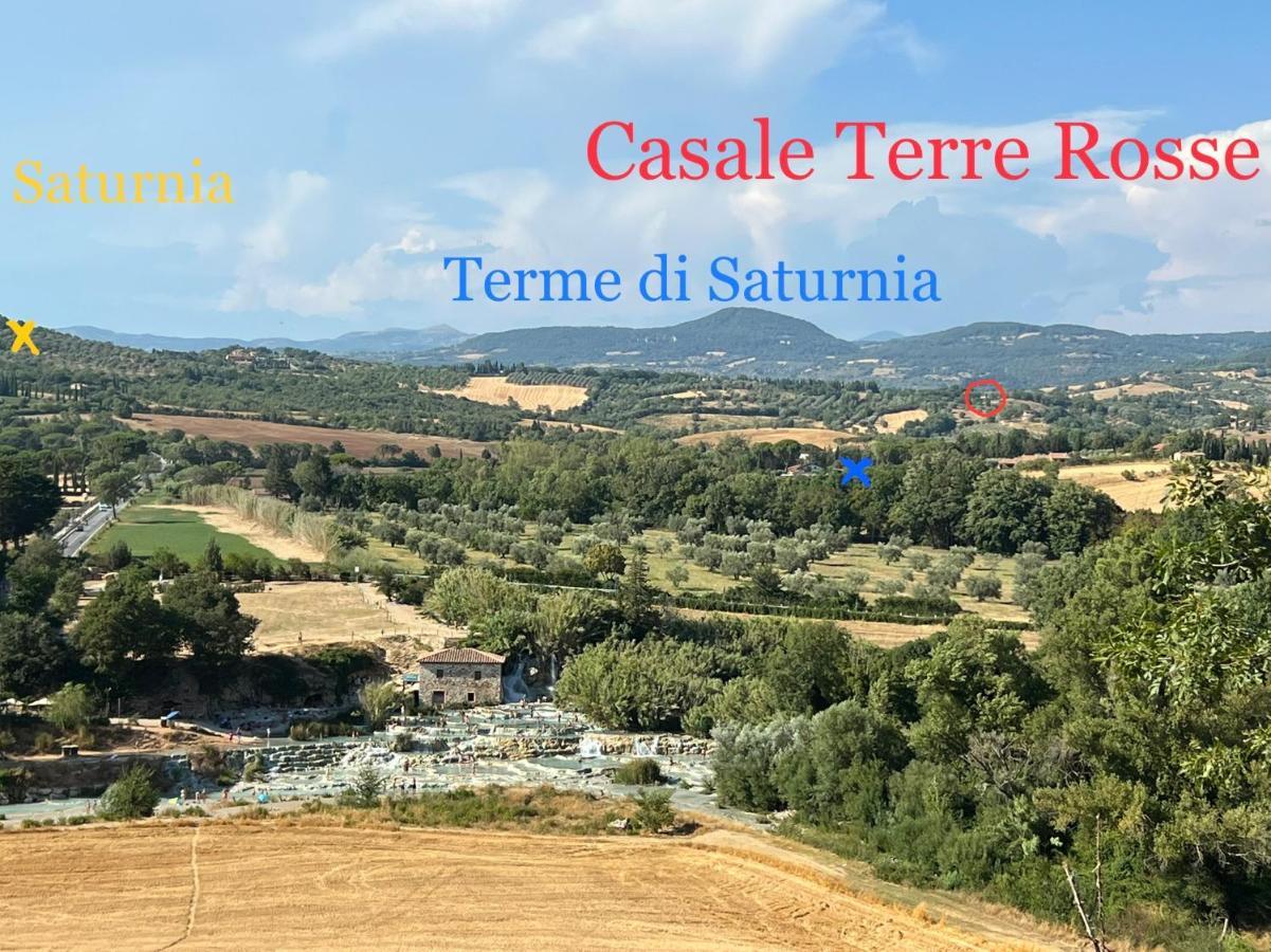 Bed and Breakfast Casale Terre Rosse Saturnia Exteriér fotografie