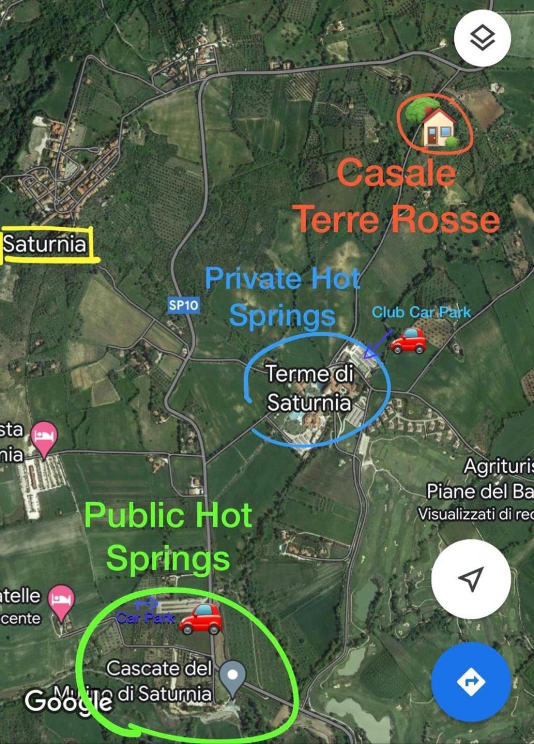 Bed and Breakfast Casale Terre Rosse Saturnia Exteriér fotografie